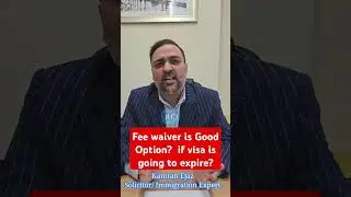 Is Fee Waiver is Good Option  if your UK visa is going to expire? Solicitor kamran Ejaz #feewaiver