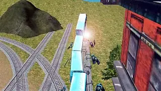 Ultimate Train Driving Simulator 2020 - Career - Level 5 Still Fail Crash Because Cannot Turn Bug
