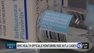 Ohio health officials monitoring rise in flu cases