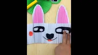how to make a paper fan #eady #viral #beautiful