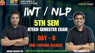 DAY 0 | IWT | NLP | Internet and Web Technology | Natural Language Processing RGPV other University