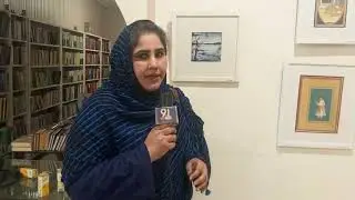 Nauman Malik interview Saadia Raja about his Panting.