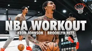 Keon Johnson (Brooklyn Nets) NBA Shooting Workout