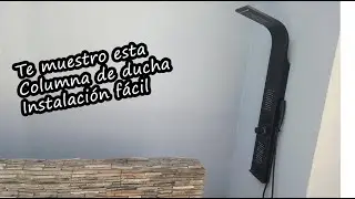 Columna de ducha con duchador / Ducha escocesa / Como se instala