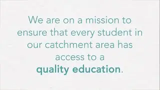 TCF's 5 Year Education Investment Plan
