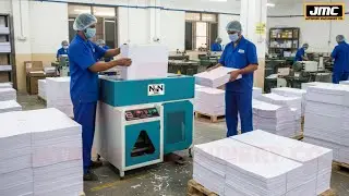 Manual Notebook Making Machine Full Setup, Notebook making Machine M- 08360540277