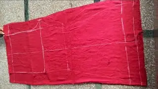 Bell bottom plazo cutting/bell bottom plazo ki cutting kese kre 