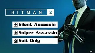 Hitman 2 New York - Silent Assassin Suit Only Sniper Assassin (UNSILENCED) Master Difficulty