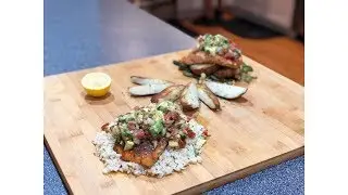Blackened Salmon w/ Avocado Salsa !!!