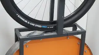 Schwalbe G-One Speed Pro 60 mm Rolling Resistance Test (spin up video)