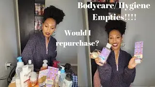 Hygiene & Beauty Empties! (Fall through Winter)