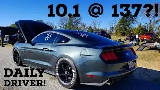 2015 Mustang GT Paxton 10.1 @ 137 800HP