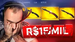 PERDI 15 MIL REAIS... mas ISSO aconteceu e RECEBI 3 BUTTERFLYs no CS:2 😭👉🤑