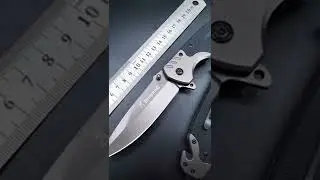 220mm Folding Knife with Steel Handle