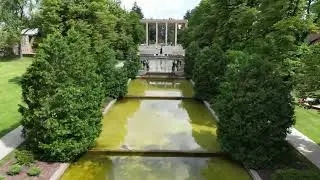 The fountains at Cranbrook