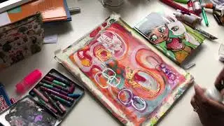 Studio Session #003/Original Artwork/Abstract Expressionism
