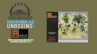 Unboxing Pegasus Hobbies' World War II Russia Infantry Summer Dress 1/72 [Unboxing]