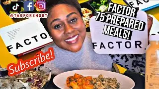 TAG tries a Factor 75 Prepared Meal in this Mukbang Video!