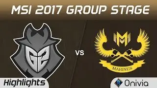G2 vs GAM Highlights MSI 2017 Group G2 Esports vs Gigabyte Marines by Onivia