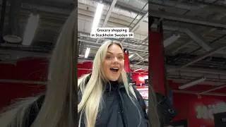 Grocery shopping in Stockholm Sweden for this first time 🇸🇪