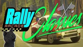 SUPER CAT STARTED PARTICIPATING IN CAR RACING 🐱 Rally Arcade Classics 🐱 #1