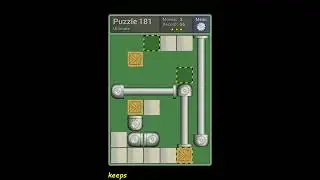Pushing Machine (Ultimate) Level Puzzle 181 - Perfect Solution