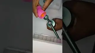 unboxing the air brush for the first time #nailart #beginnnernailtech