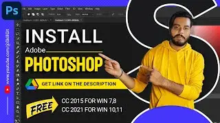 Photoshop Download For Free || Photoshop CC installation tutorial