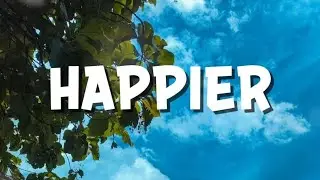 Marshmello ft. Bastille - Happier (Lyrics)