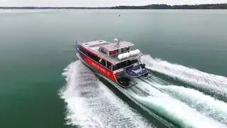 12m Z Bow Catamaran - Game Changer - Alumarine