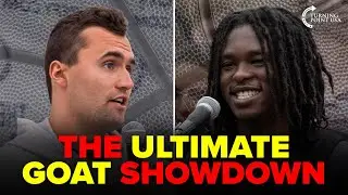 Charlie Kirk Settles the MJ vs LeBron Debate 🐐🔥