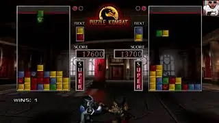 Puzzle Kombat Sub-Zero gameplay Mortal Kombat Unchained PSP