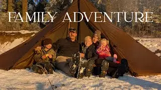 Family Adventures with the Seek Outside Redcliff Tipi