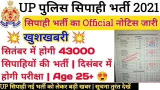 Up Police New Vacancy 2021 | Up Police Constable Bharti 2021 | Up Police Vacancy Exampur
