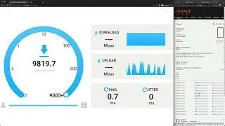 Unraid 1 Hour Network Stress Test. (Continuous Speed Test) | 10Gbps SPEED TEST