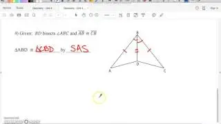 Geometry - Unit 4 Review Proofs