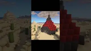 Minecraft Desert Camp Build #shorts