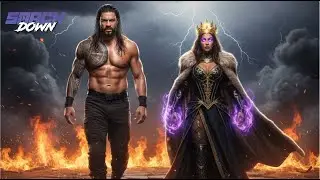 WWE LIVE : ROMAN REIGNS VS SUPER SARA MONDAY NIGHT RAW PT-9 #verticallive #2k25