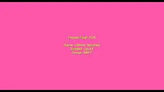 Java | Final Exam | POS System