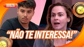 Ana Paula Renault CONFRONTA Pedro após pergunta de brother | BBB26