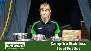 Campfire Nesting 6 Piece Pot Set - the perfect set for family camping!