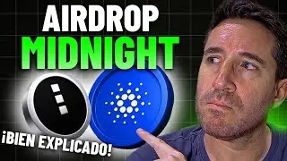 C&oacute;mo reclamar el Airdrop de Midnight en Cardano y otras redes con/sin Ledger