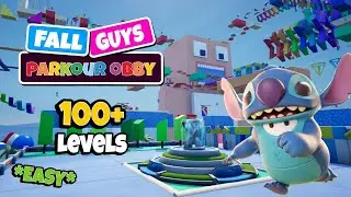 Gameplay - Fall Guys Obby 100+ 🌈