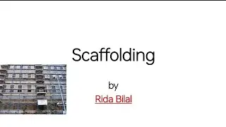 Scaffolding - a teaching method - explained in Urdu Hindi