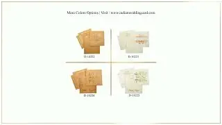 D-10225, White Color, Designer Multifaith Invitations, Wedding Invitation, Wedding Card.