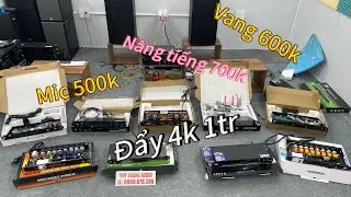 Giảm gi&aacute; m1 đầu th&aacute;ng , thiết bị &acirc;m thanh đẩy vang mic gi&aacute; rẻ . Lh : 0969673336