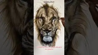 como DIBUJAR UN LEON realista paso a paso #dibujorealista #leon #dibujo #drawing