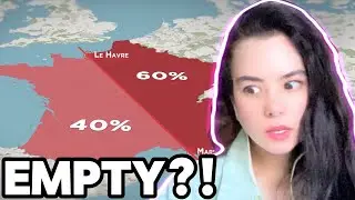 Why 1/3rd of France is Almost Empty REACTION!