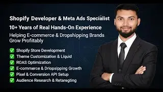 Shopify Developer and Meta Ads Specialist