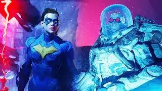 Batgirl vs Mr. Freeze boss fight ❄️ - Gotham Knights (Xbox Series X Gameplay)